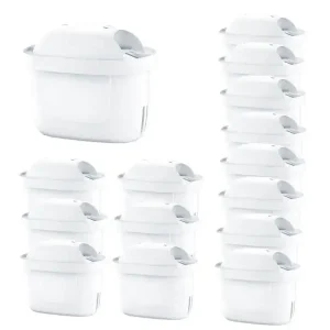 15 cartouches rechange pour Maxtra+® Plus, Pro tout-en-1 – compatibles carafe Brita – Marella – bouilloire réduction PFAS, PFOA/PFOS